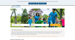 Desktop Screenshot of jobs.acacamps.org
